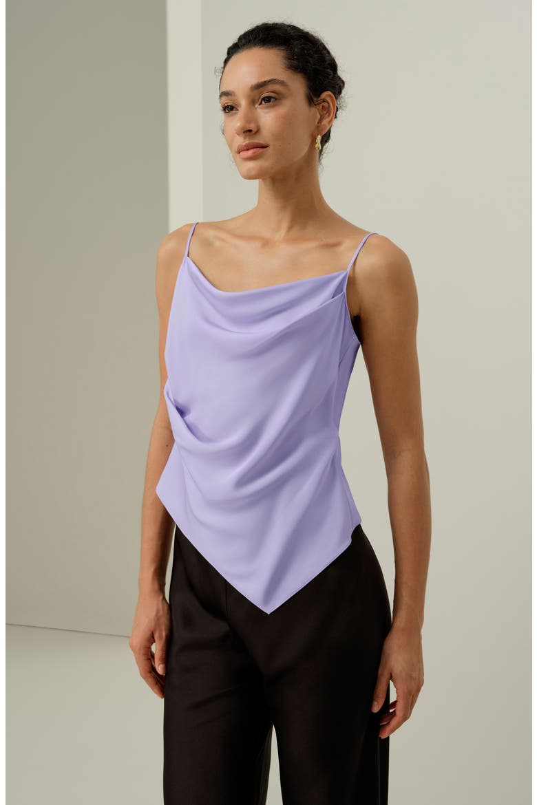 Women's Astra Stretchy Silk Camisole, Alternate, color, Orchid Petal