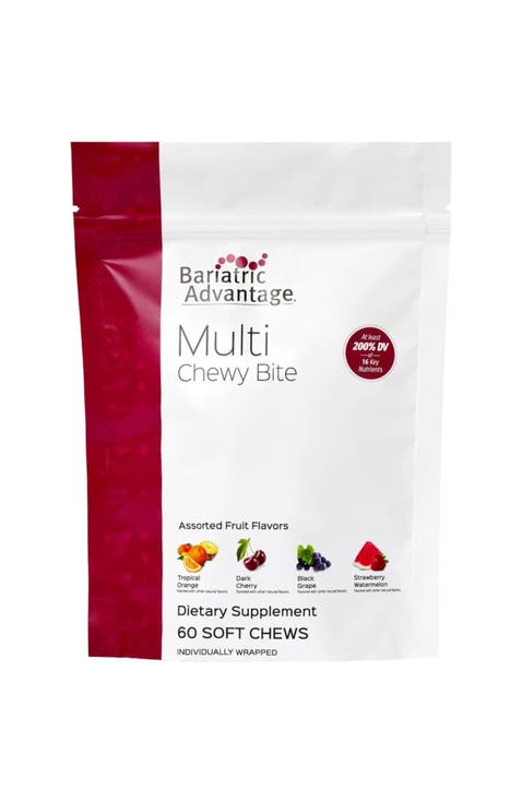 Multi Chewy Bite Soft Chew Multivitamin Supplement 60 Count