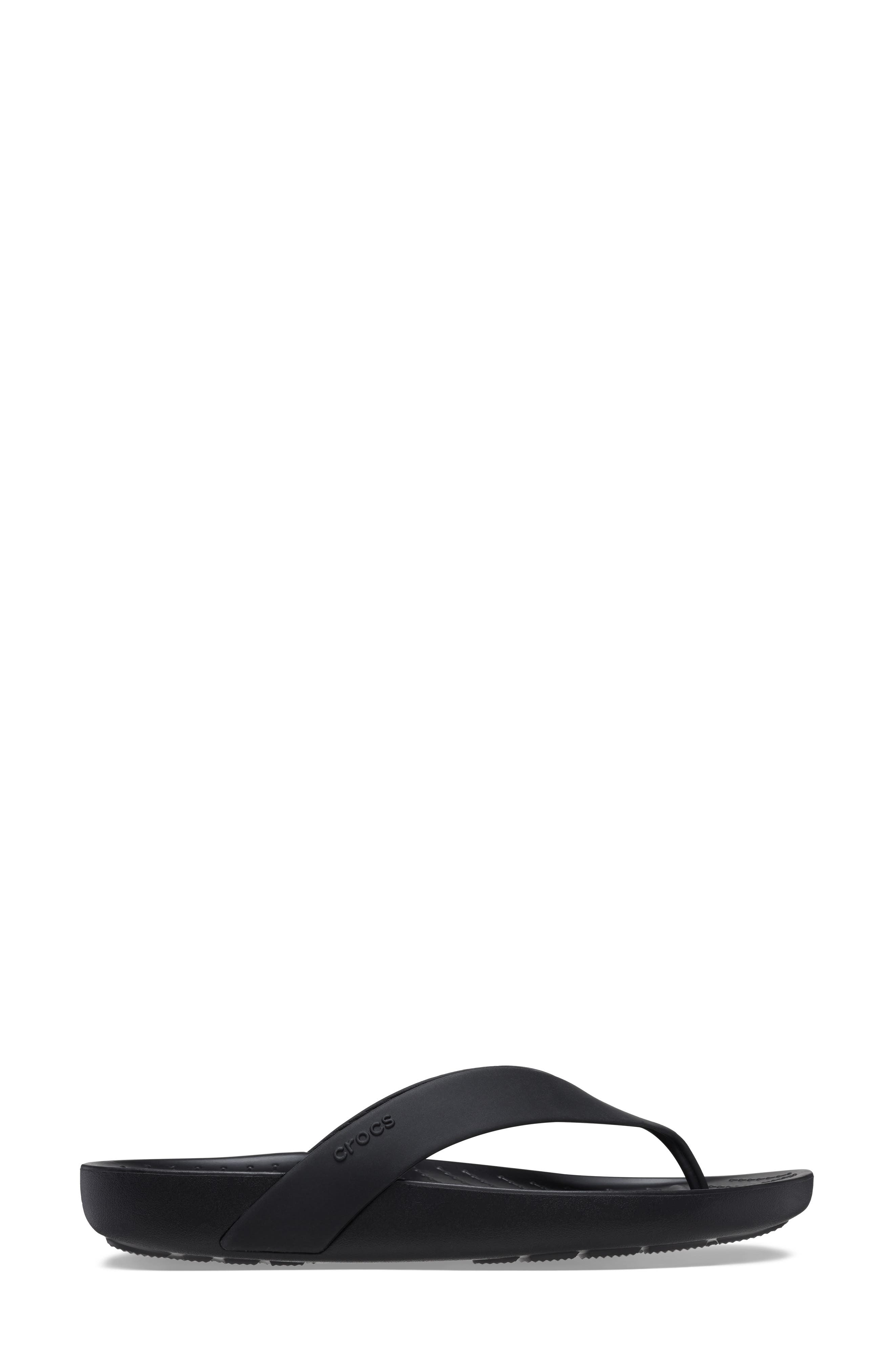 Splash Flip Flop, Alternate, color, BLACK