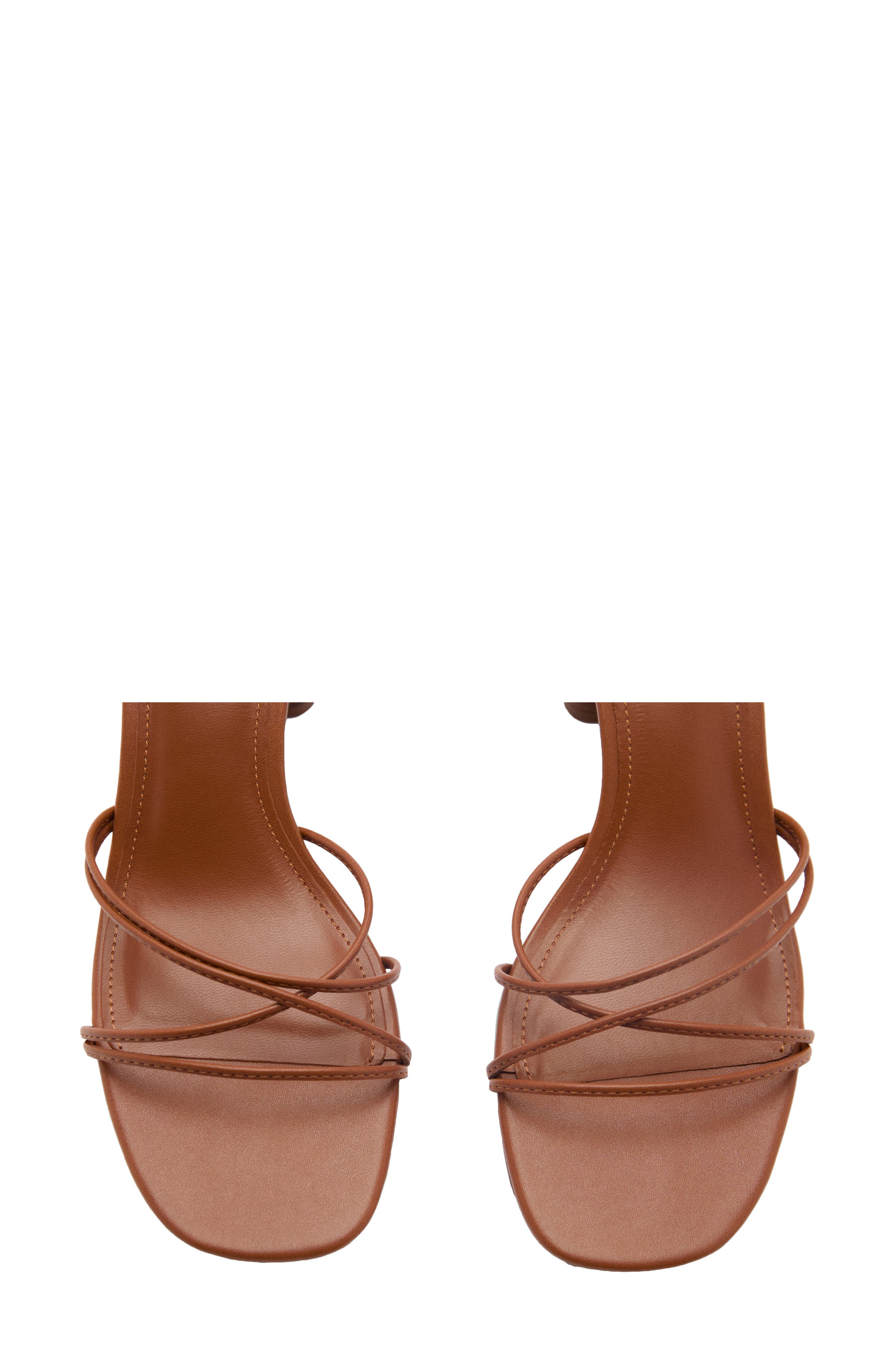 MANGO Ankle Strap Sandal, Alternate, color, Leather