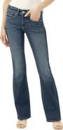 Silver Jeans Co. Suki Curvy Mid Rise Bootcut Jeans