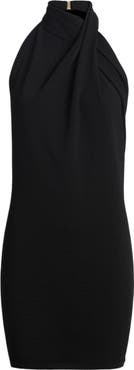 Balmain Flowing jersey open-back dress
