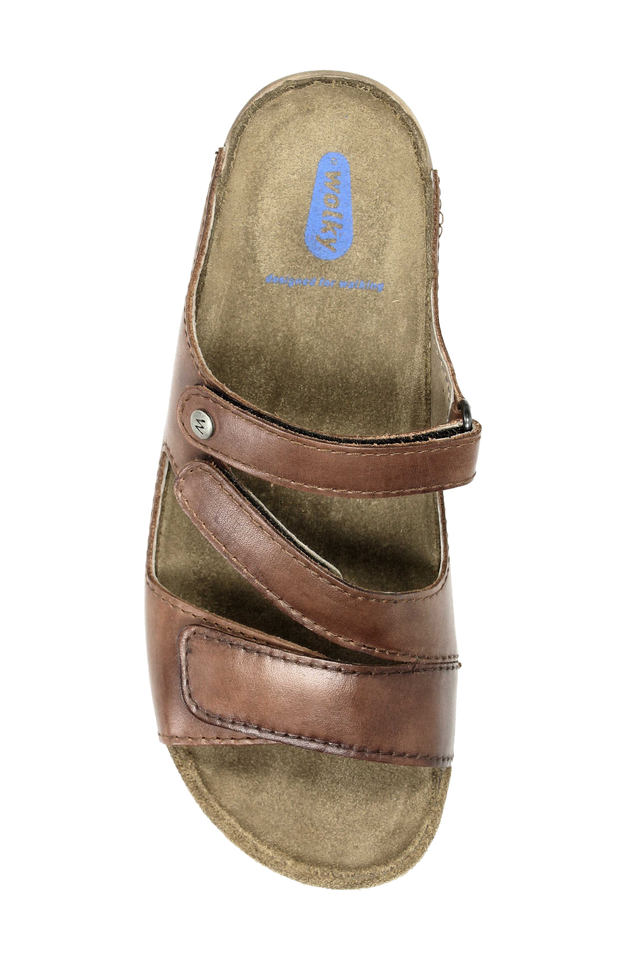 Jasper Sandal, Alternate, color, COGNAC