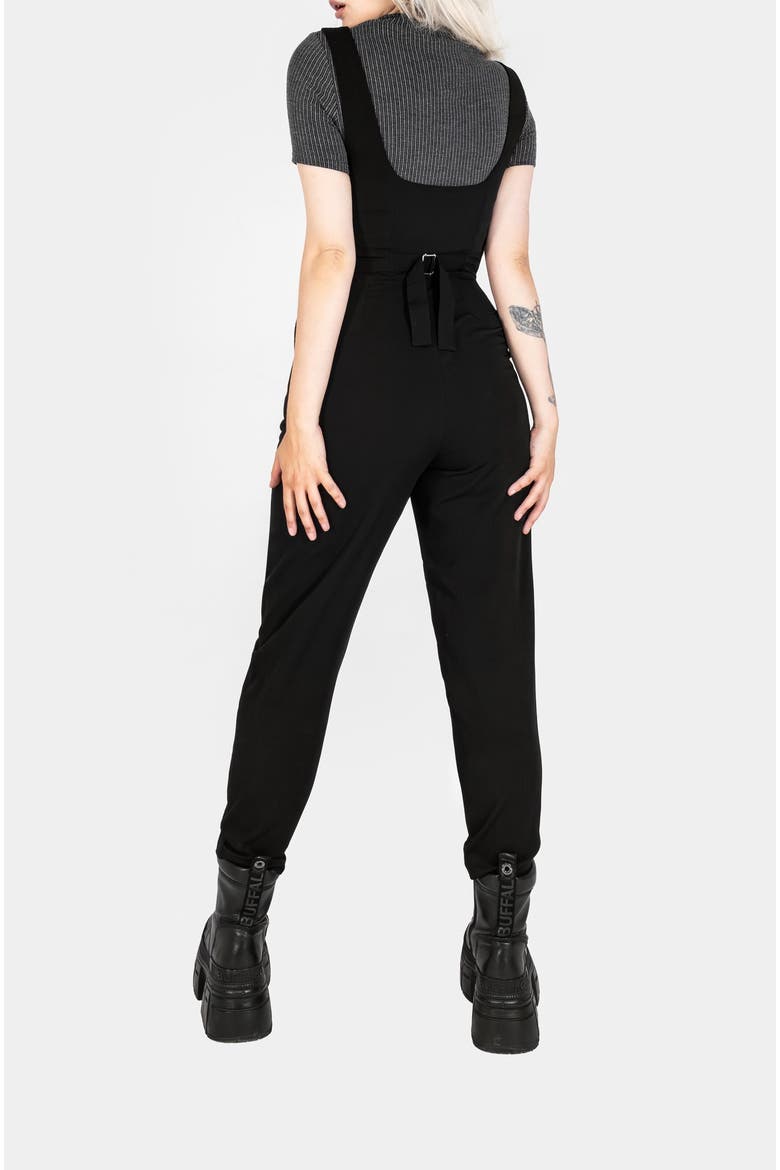 Alicia Tailored Suspender Jumpsuit, Alternate, color, Black