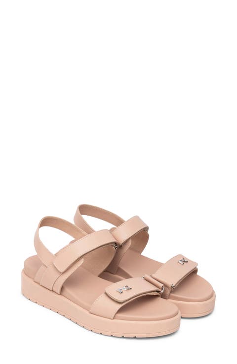 Slingback Platform Wedge Sandal (Women)