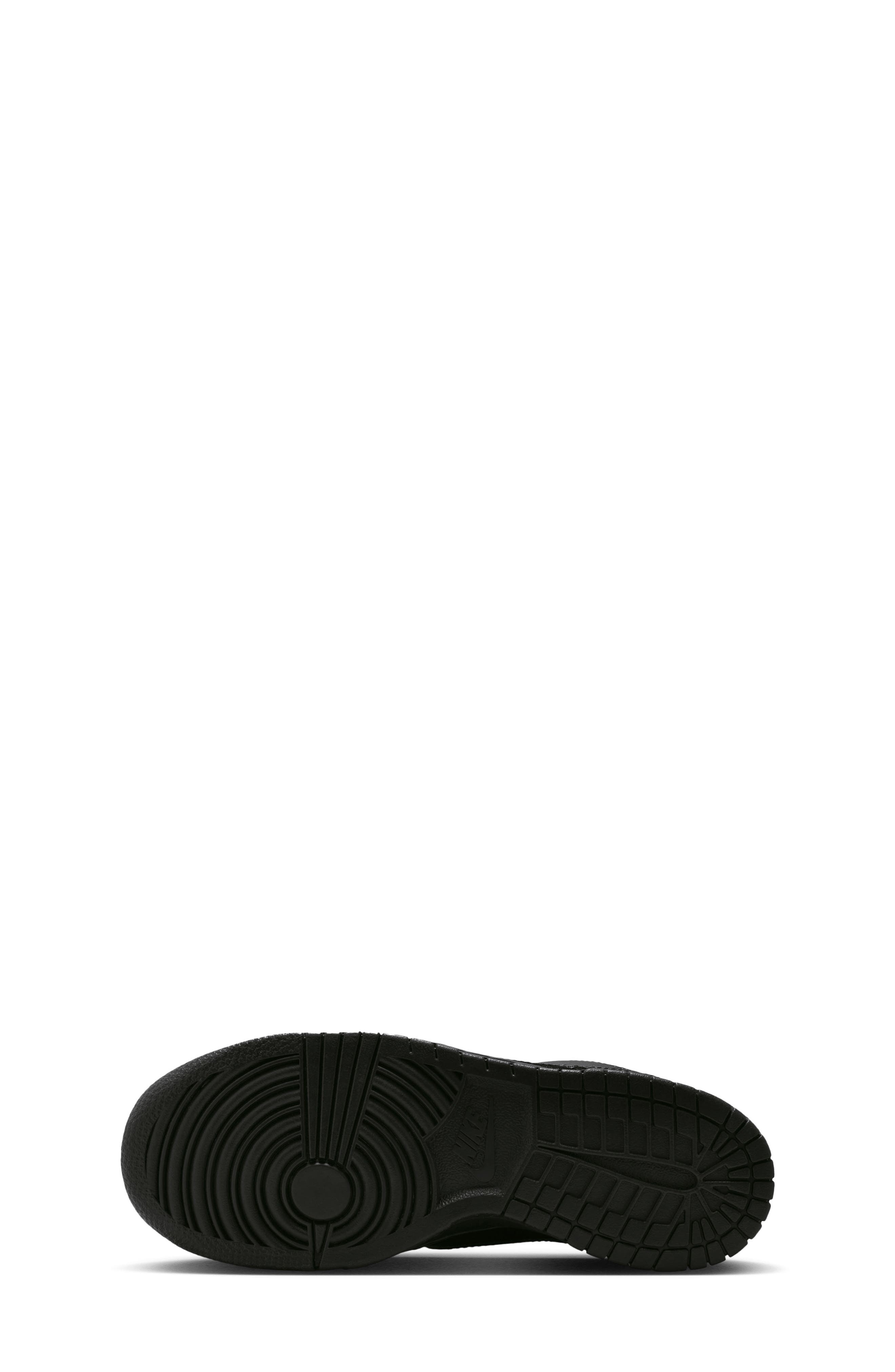 Nike Kids' Dunk Low Basketball Sneaker, Alternate, color, Black/ Black