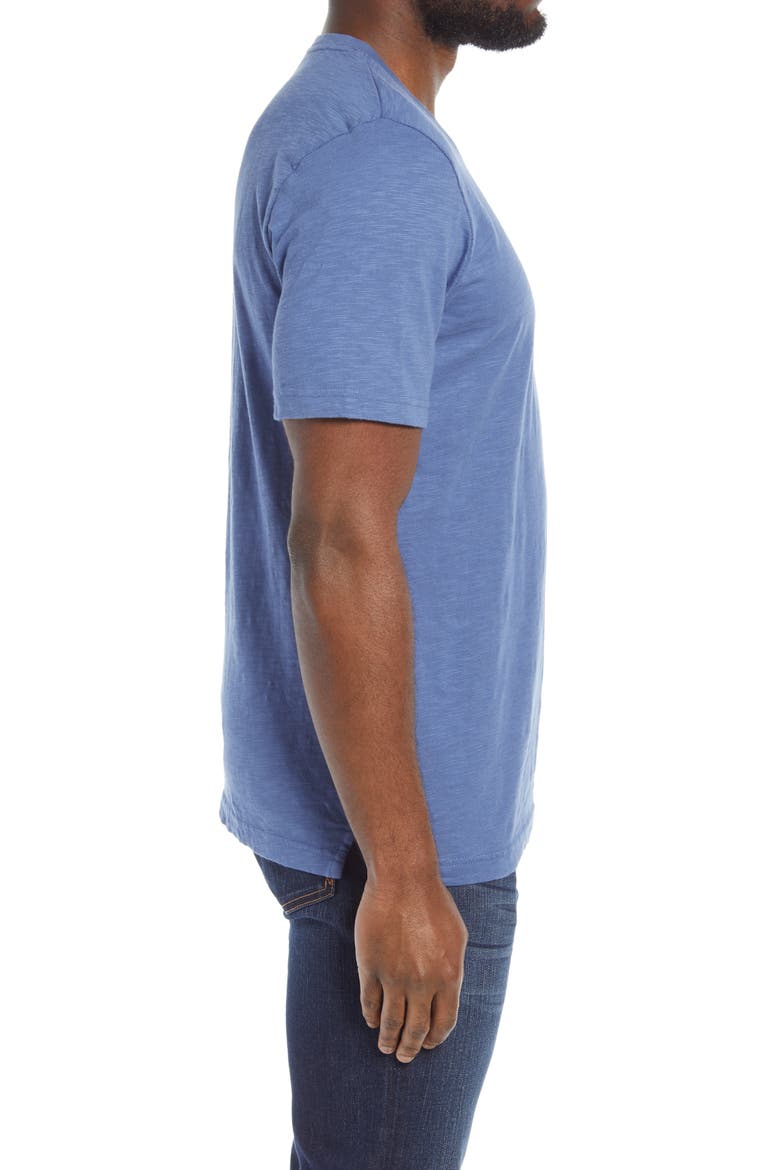 V-Neck T-Shirt, Alternate, color, BLUE FJORD