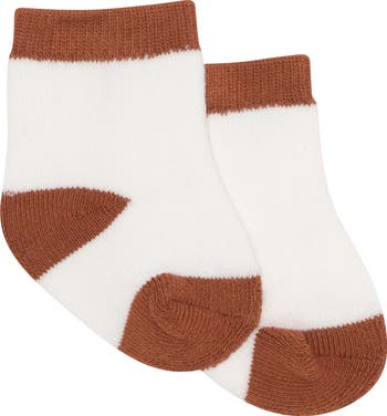 Bear Faux Shearling Quarter Zip Sweatshirt, Joggers & Socks Set