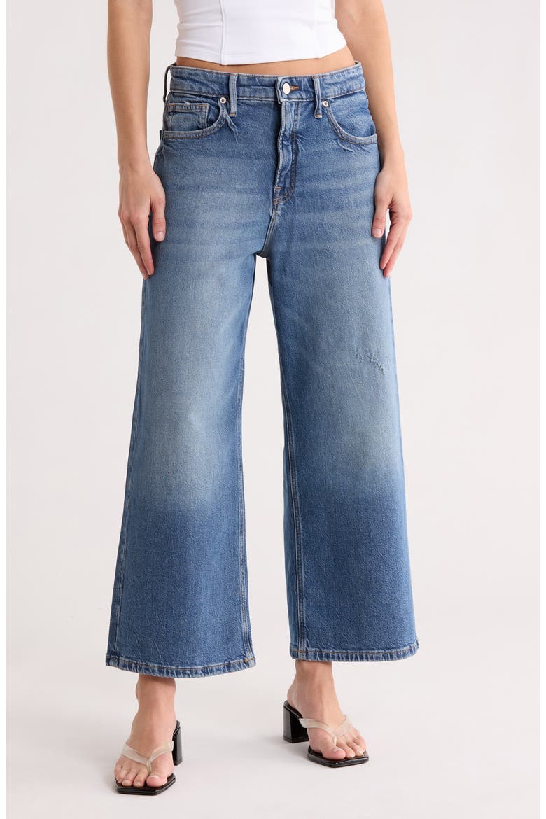 Good Standard Ease Crop Jeans, Main, color, INDIGO706