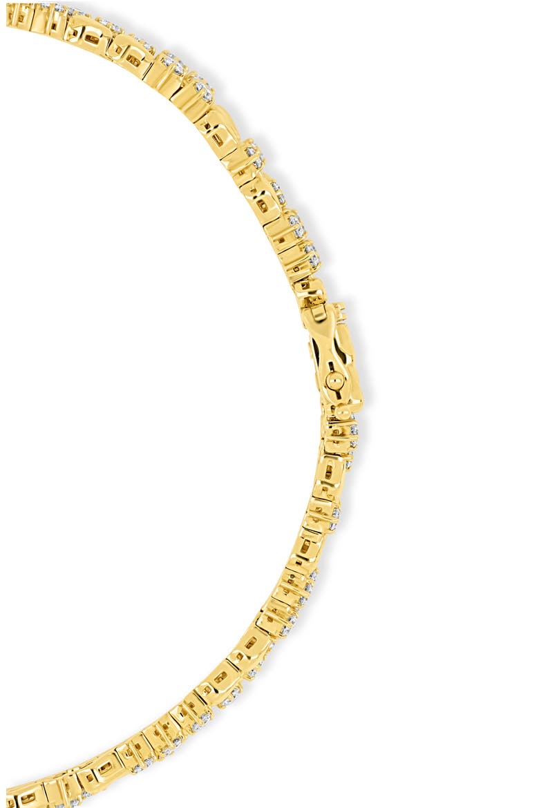 Mykonos Diamond 3-Row Line Bracelet (Online Trunk Show), Alternate, color, 18K YELLOW GOLD/ DIAMOND