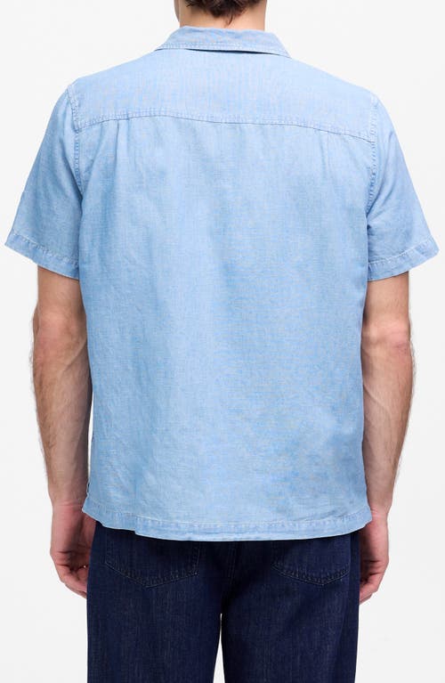 Madewell Chambray Short Sleeve Button-up Shirt