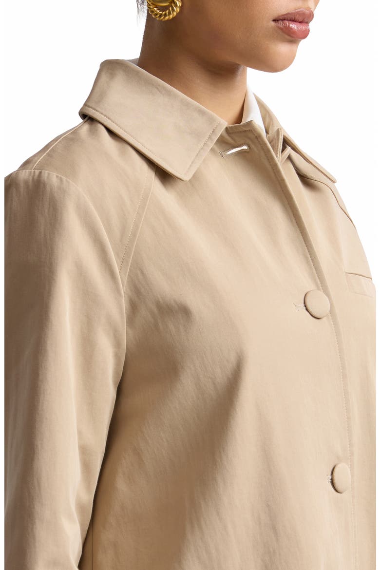 Oversize Trench Coat, Alternate, color, BIRCH