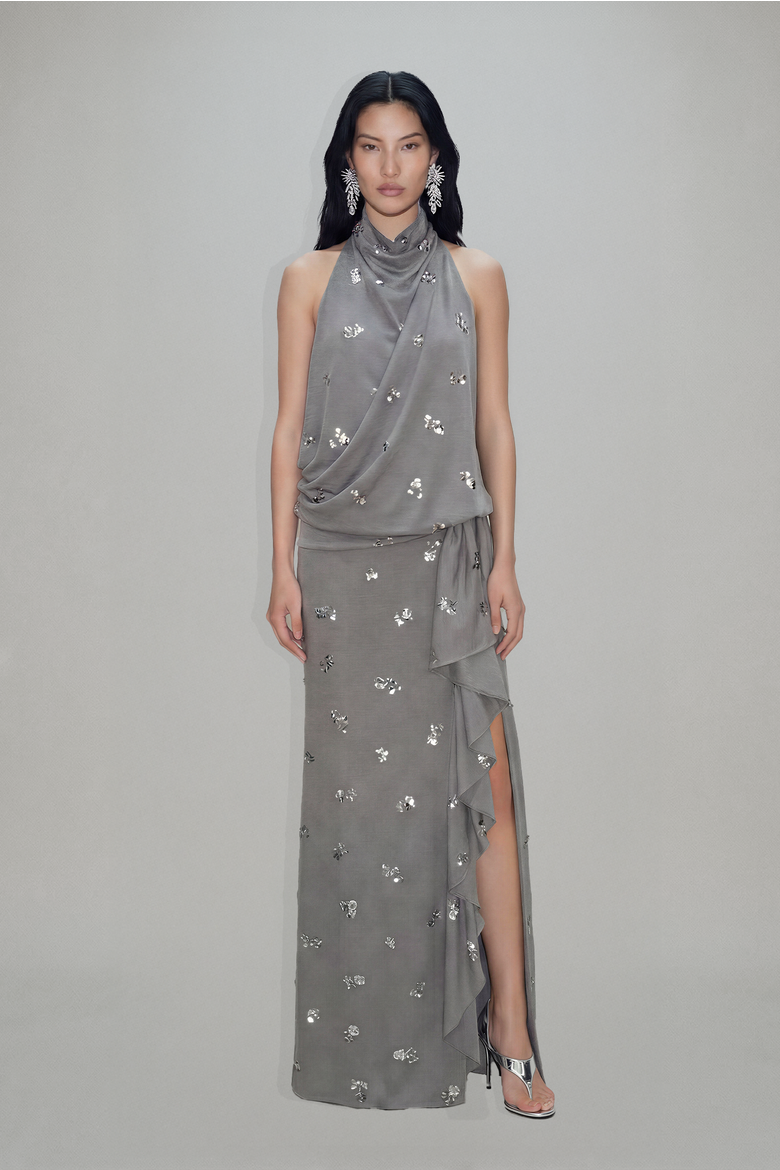 Lilian Maxi Dress, Main, color, Slate Grey