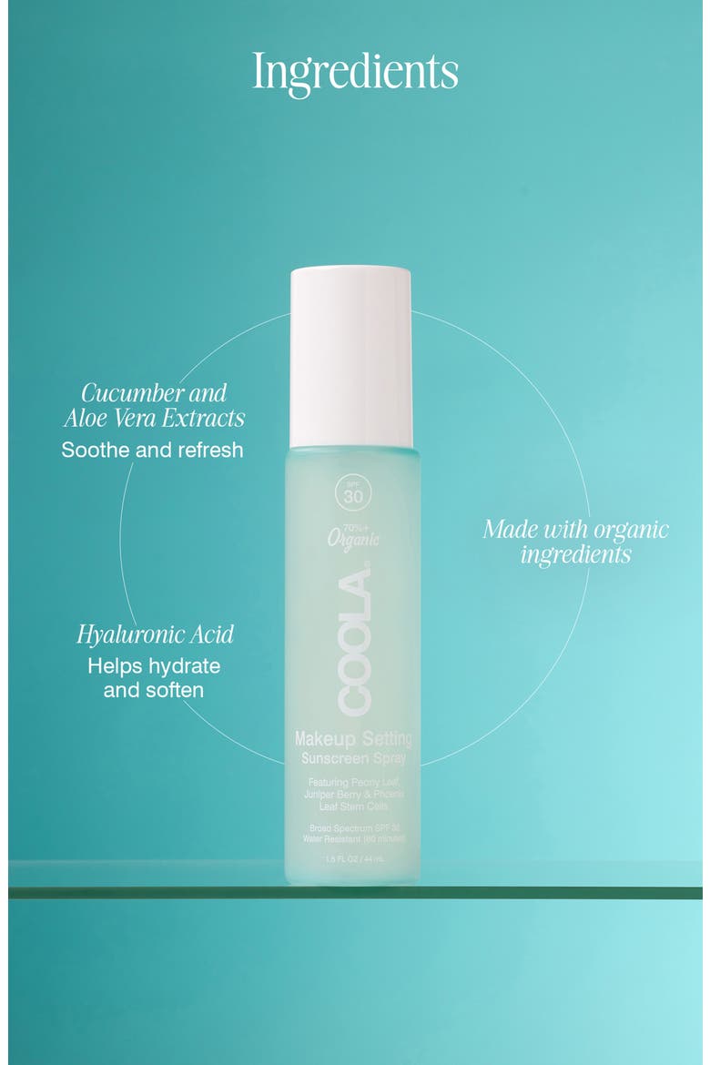 Suncare Classic Face Makeup Setting Spray SPF30, Alternate, color, NO COLOR