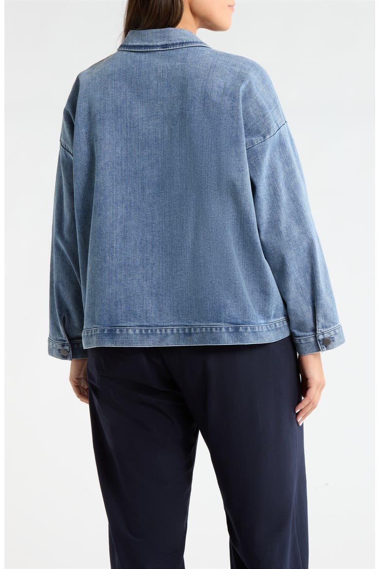 Denim Jacket, Alternate, color, CLASSIC INDIGO