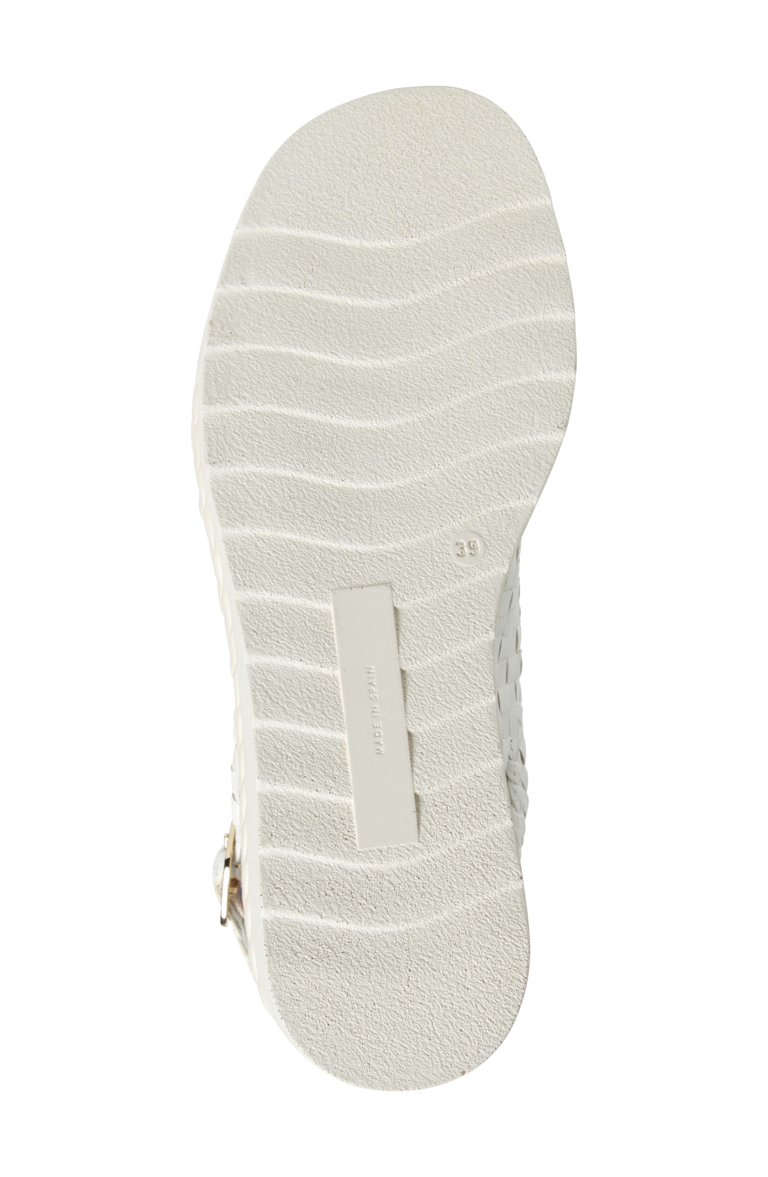 La Canadienne Patch Braided Wedge Sandal, Alternate, color, 