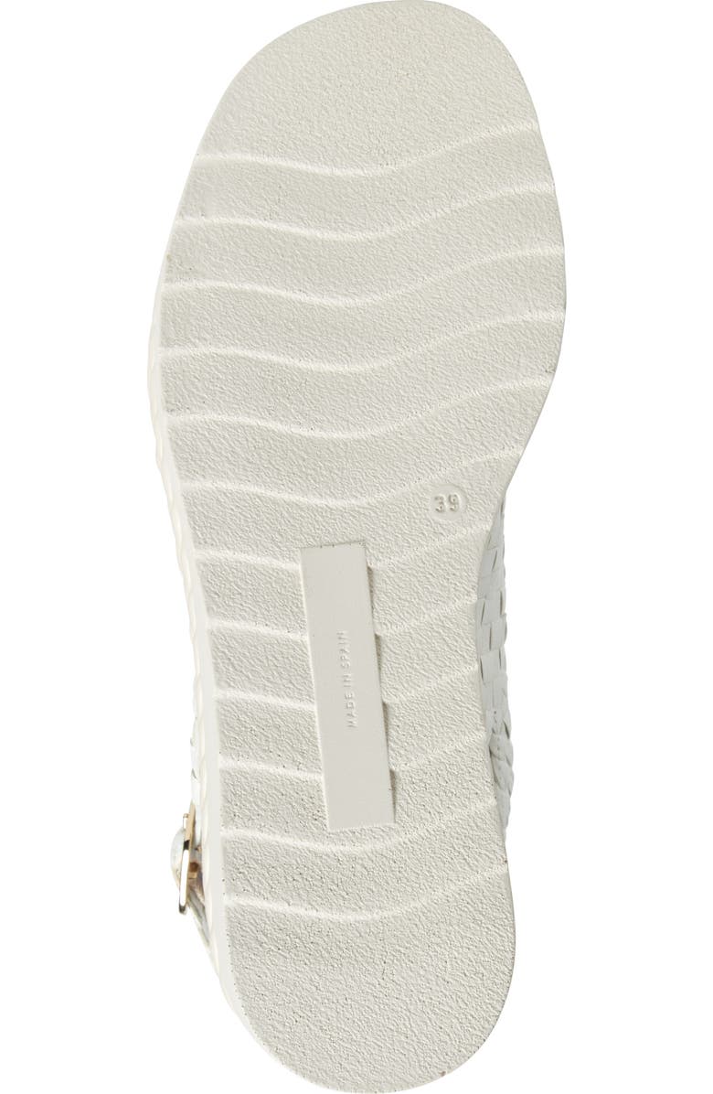 La Canadienne Patch Braided Wedge Sandal, Alternate, color,