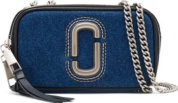 Marc Jacobs The Snapshot Denim Convertible Crossbody Bag Marc Jacobs The Snapshot Denim Convertible Crossbody Bag