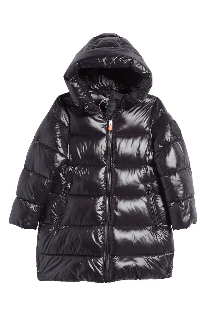 Save The Duck Kids' Millie Water Repellent Puffer Coat, Main, color, 
