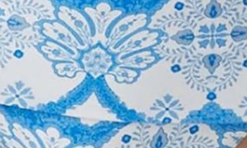 Melissa Odabash Brussels Printed Bikini Top In Blue