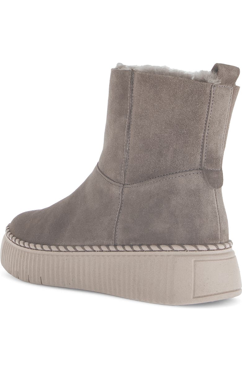 Gabor Genuine Shearling Lined Platform Bootie, Alternate, color, Mohair