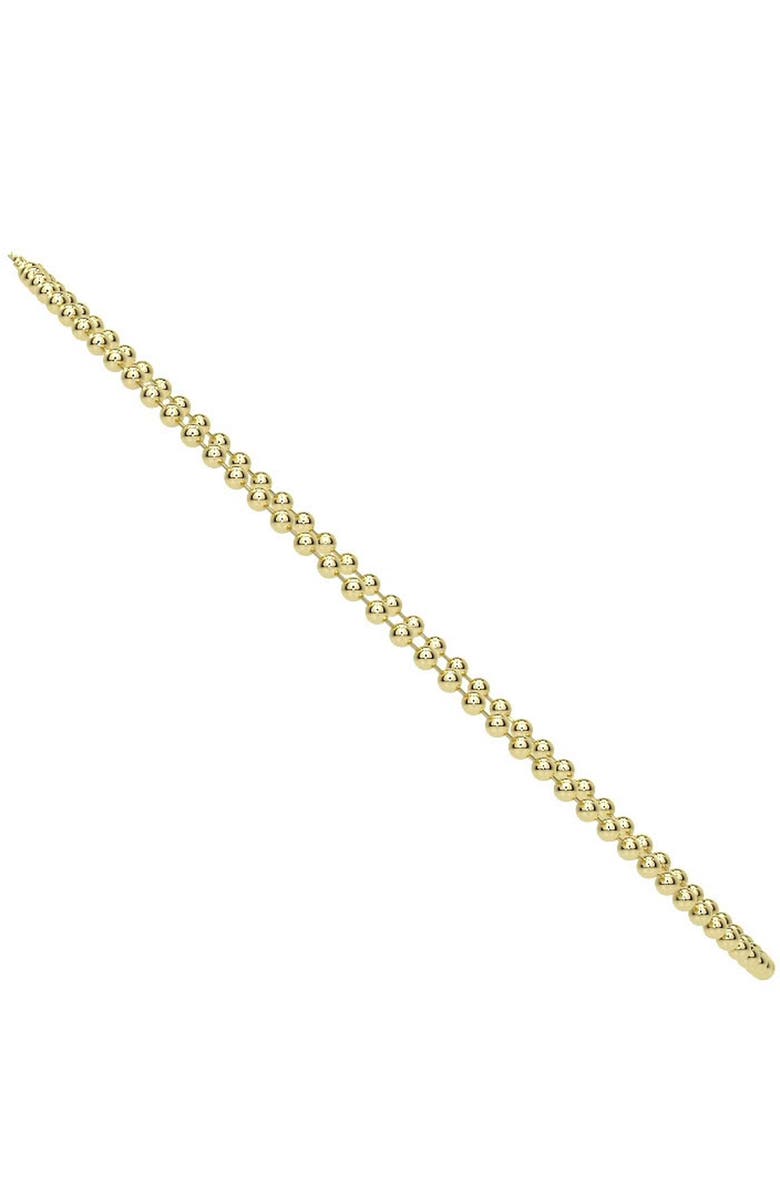 LAGOS Men's 18K Gold Anthem 5mm Ball Chain Necklace, Alternate, color, Gold