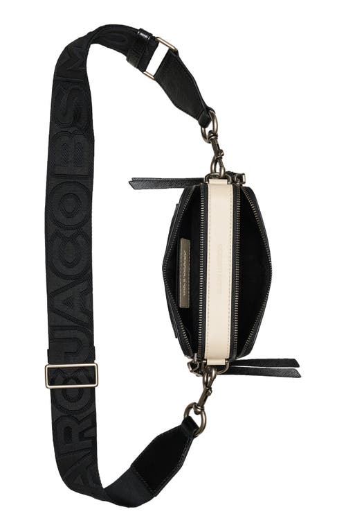 Shop Marc Jacobs The Snapshot Genuine Calf Hair Crossbody Bag In Brown/black Multi