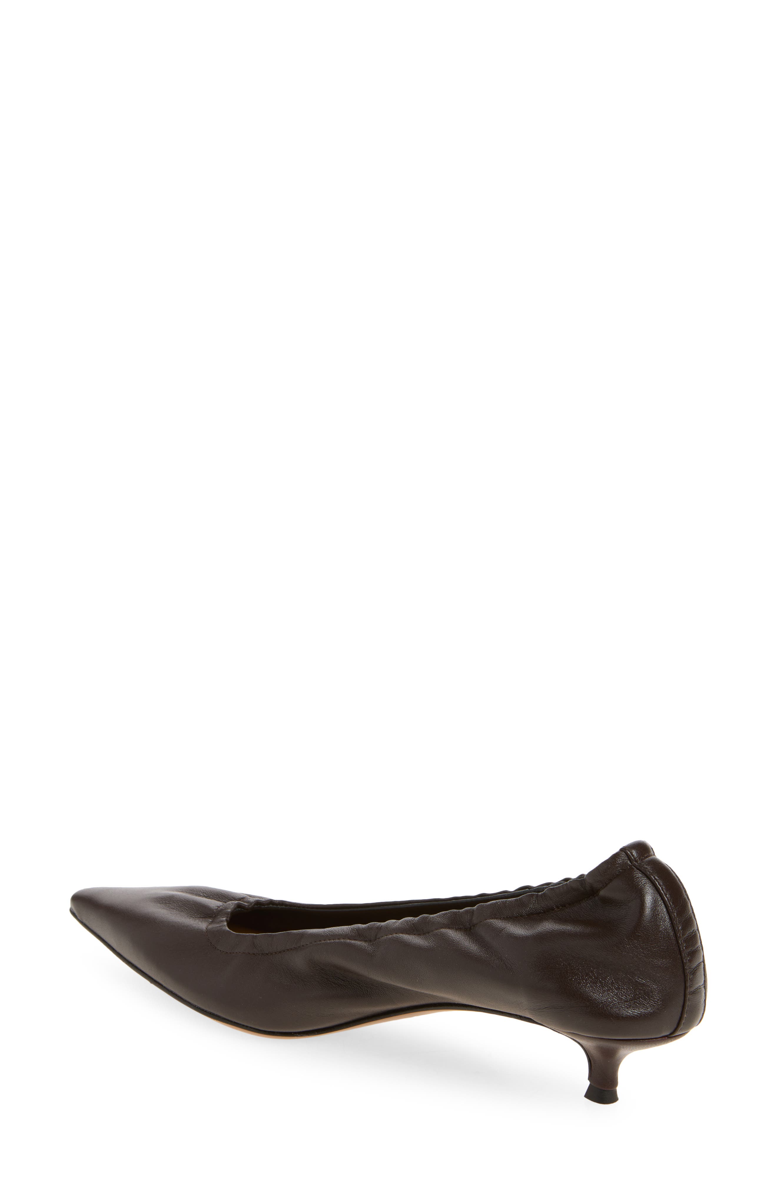 Petina Leather Pointed Toe Pump, Alternate, color, GRUMELLO
