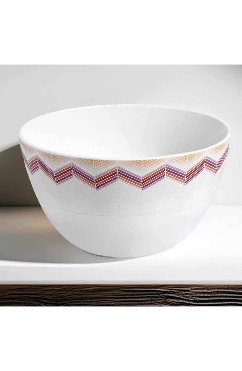 Missoni Rice Bowl, Alternate, color, Red