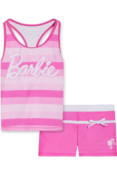 2-Piece Swimwear Tankini and Shorts Set