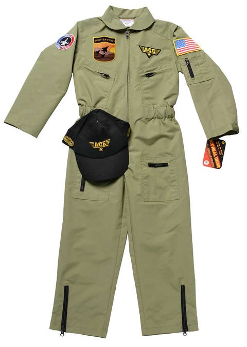 Kids Fighter Pilot Suit