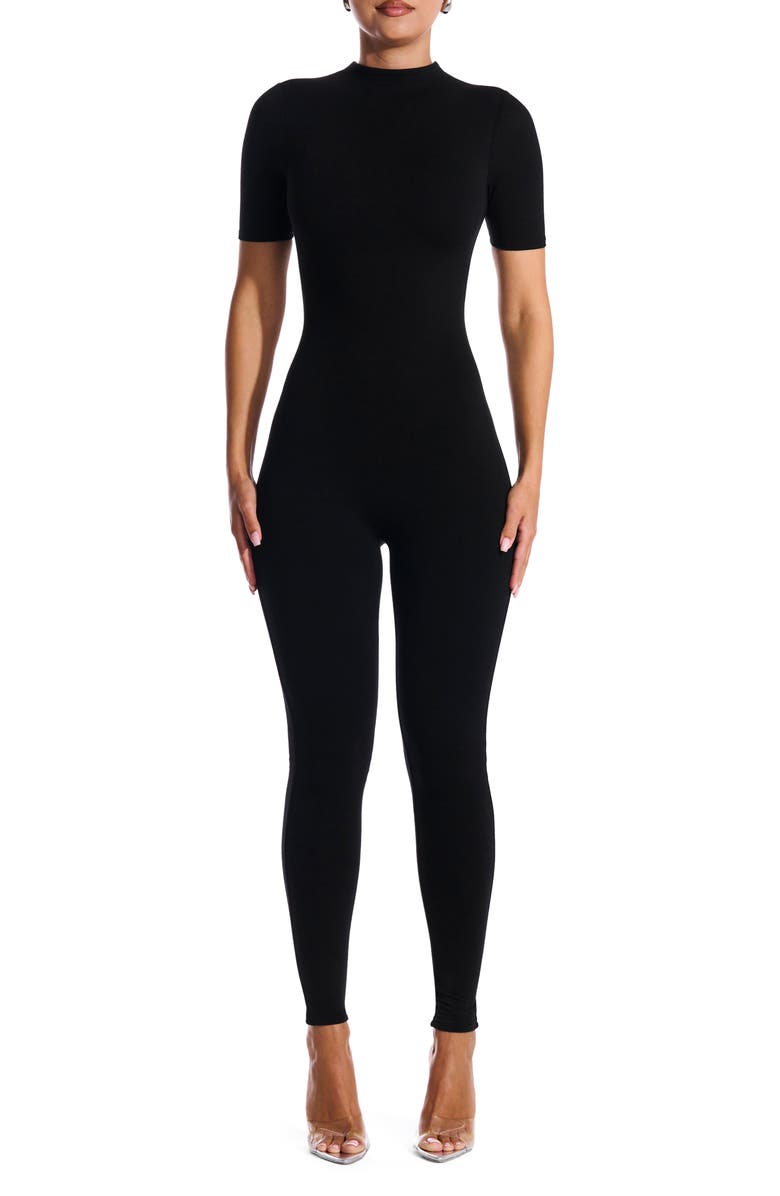 Naked Wardrobe The NW T Jumpsuit, Main, color, Black