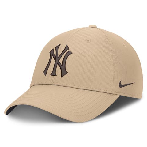 Men's Nike  Khaki New York Yankees Desert Ripstop Club Adjustable Hat