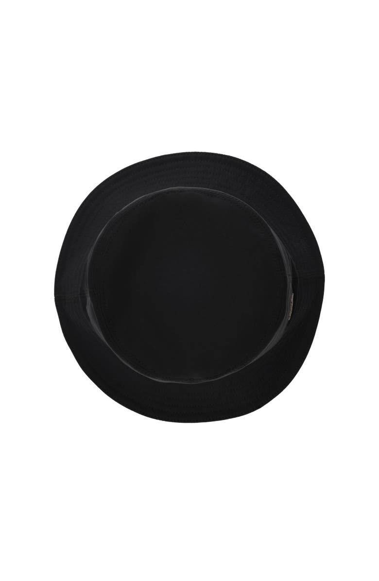 Burberry Nylon Bucket Hat, Alternate, color, Black