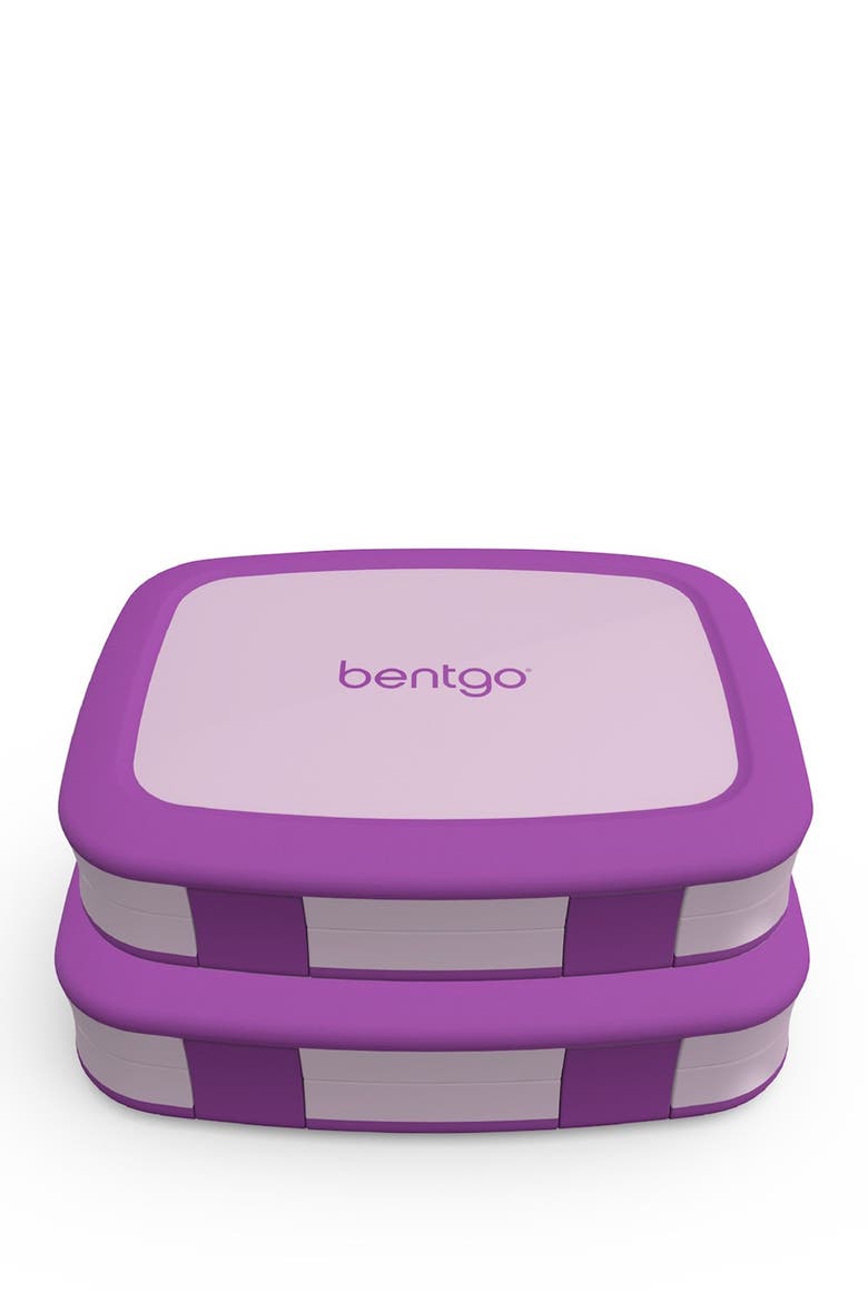 2-Pack of Children's Lunch Box - Blue, Main, color, PURPLE