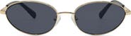 Rebecca Minkoff Evangelyne 56mm Oval Sunglasses