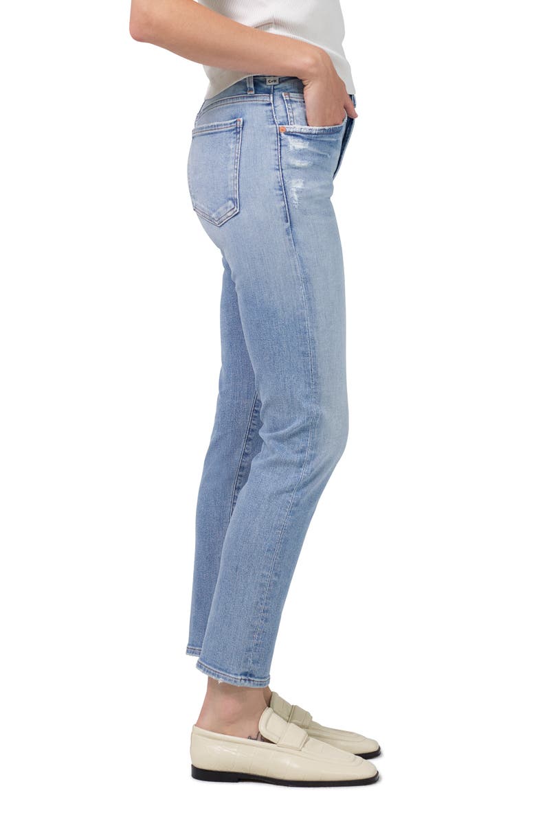 Citizens of Humanity Ella High Waist Slim Crop Straight Leg Jeans, Alternate, color, 