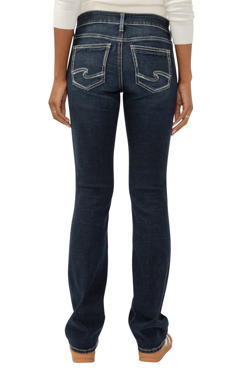 Silver Jeans Co. Elyse Mid Rise Slim Bootcut Jeans, Alternate, color, Tempo