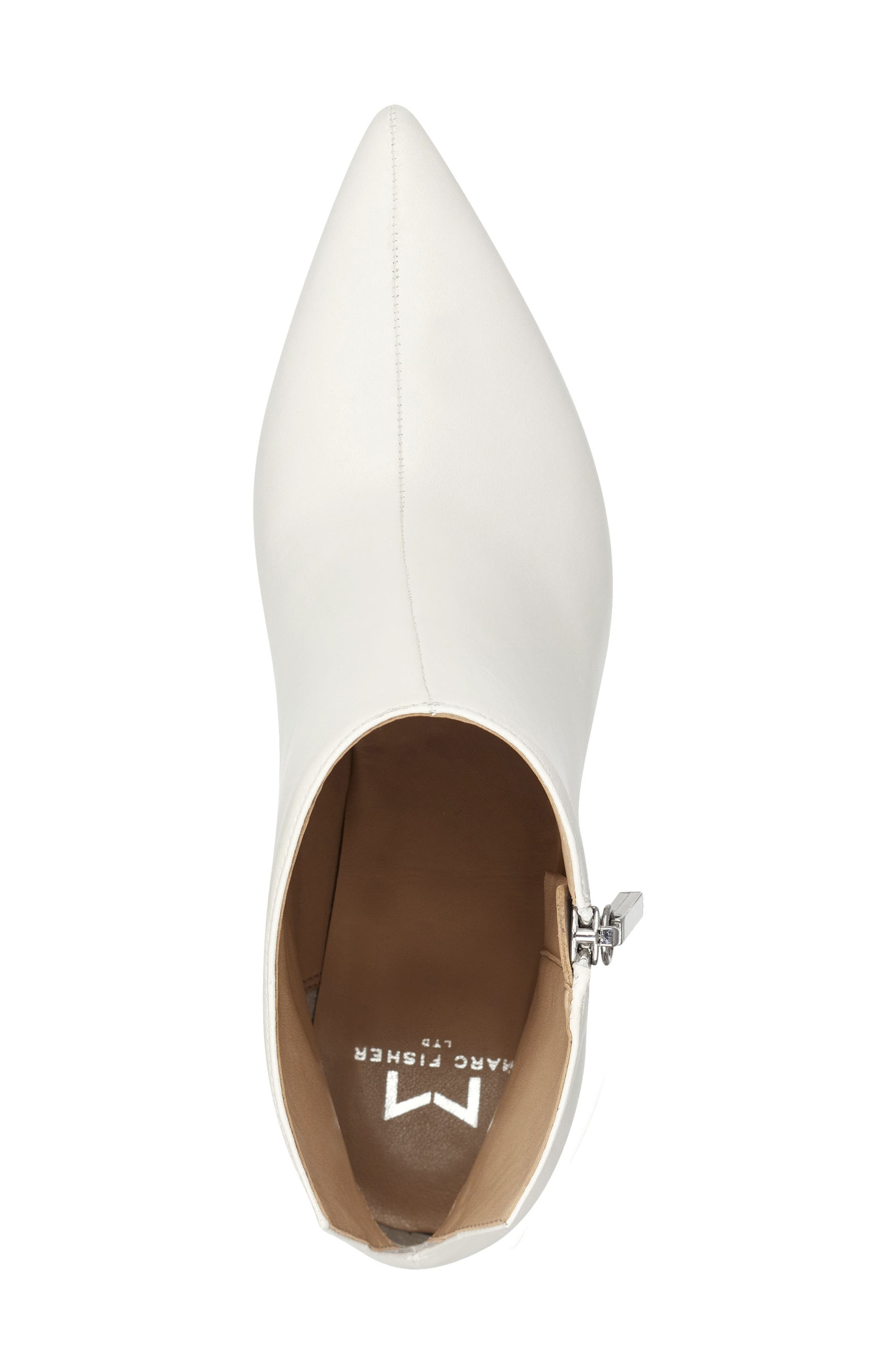 Faye Bootie, Alternate, color, IVORY LEATHER