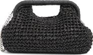BCBG Raffia Clutch