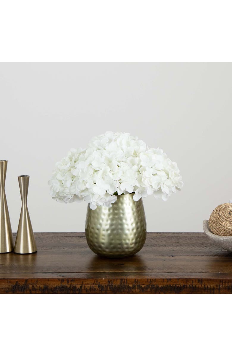 NEARLY NATURAL Artificial Hydrangea Arrangement, Alternate, color, 