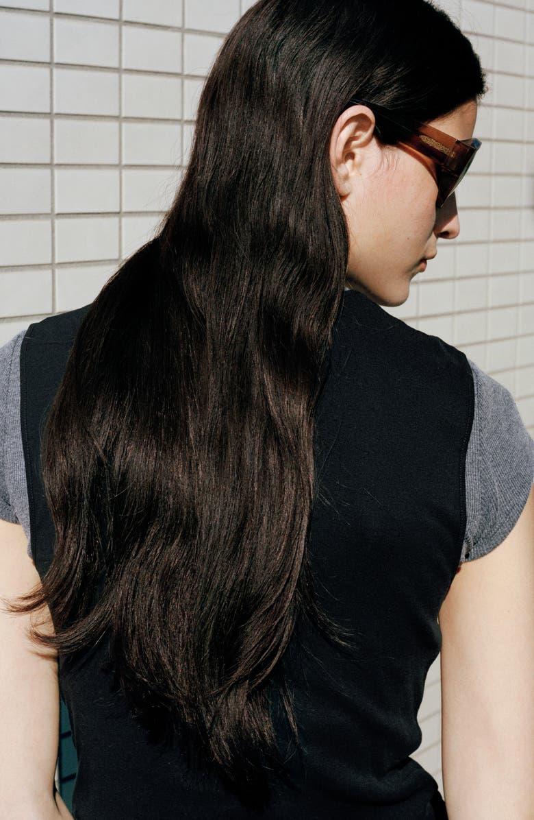 MANGO Knot Detail Sleeveless Top, Alternate, color, 