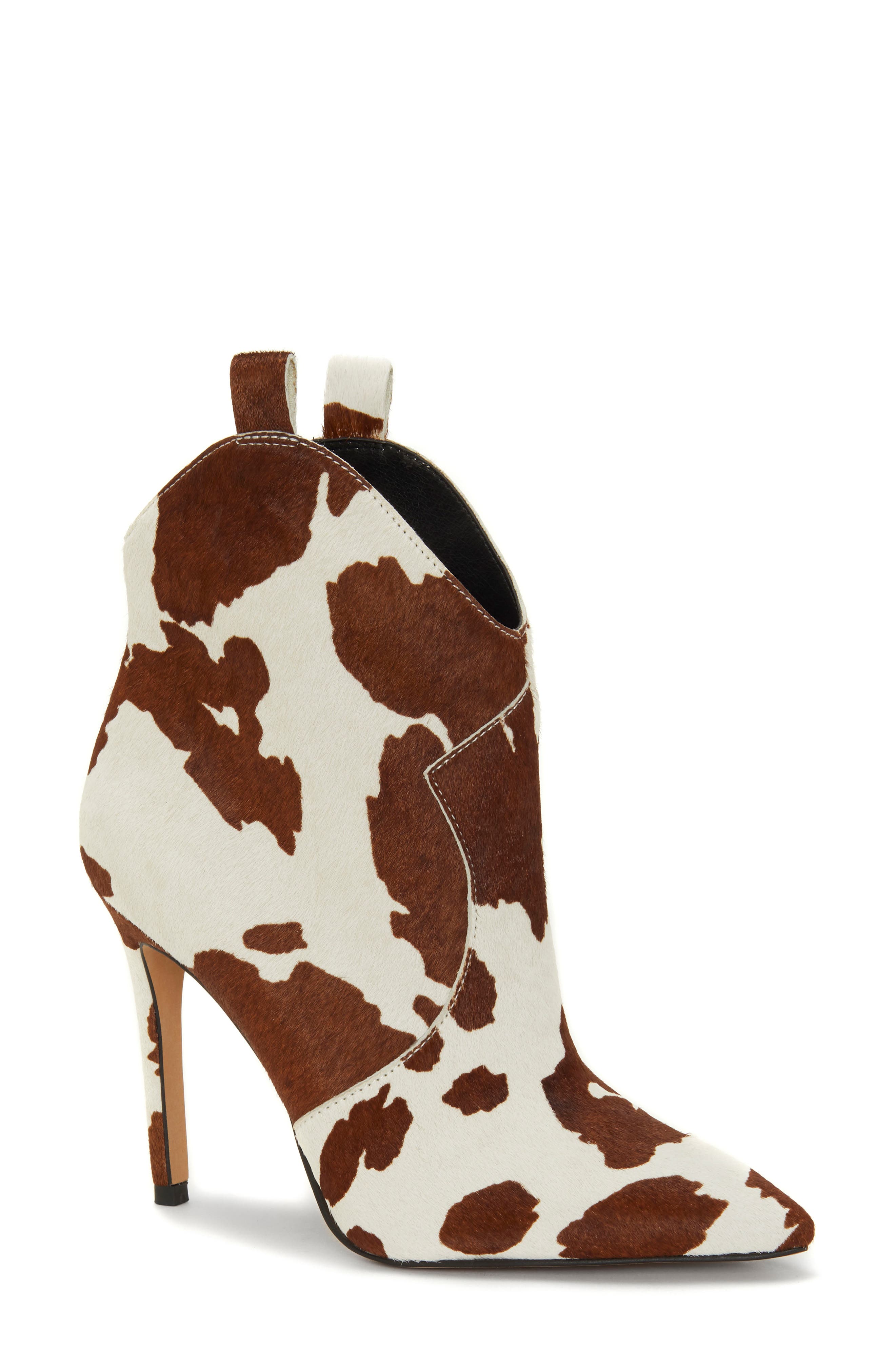Pixelle 2 Bootie, Main, color, OFF WHITE CALF HAIR