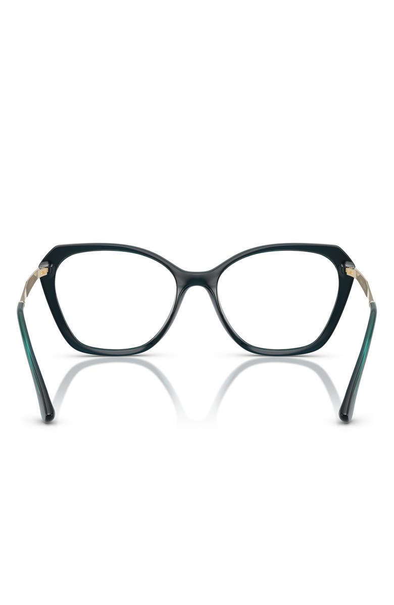 VOGUE 54mm Irregular Optical Glasses, Alternate, color, Blue