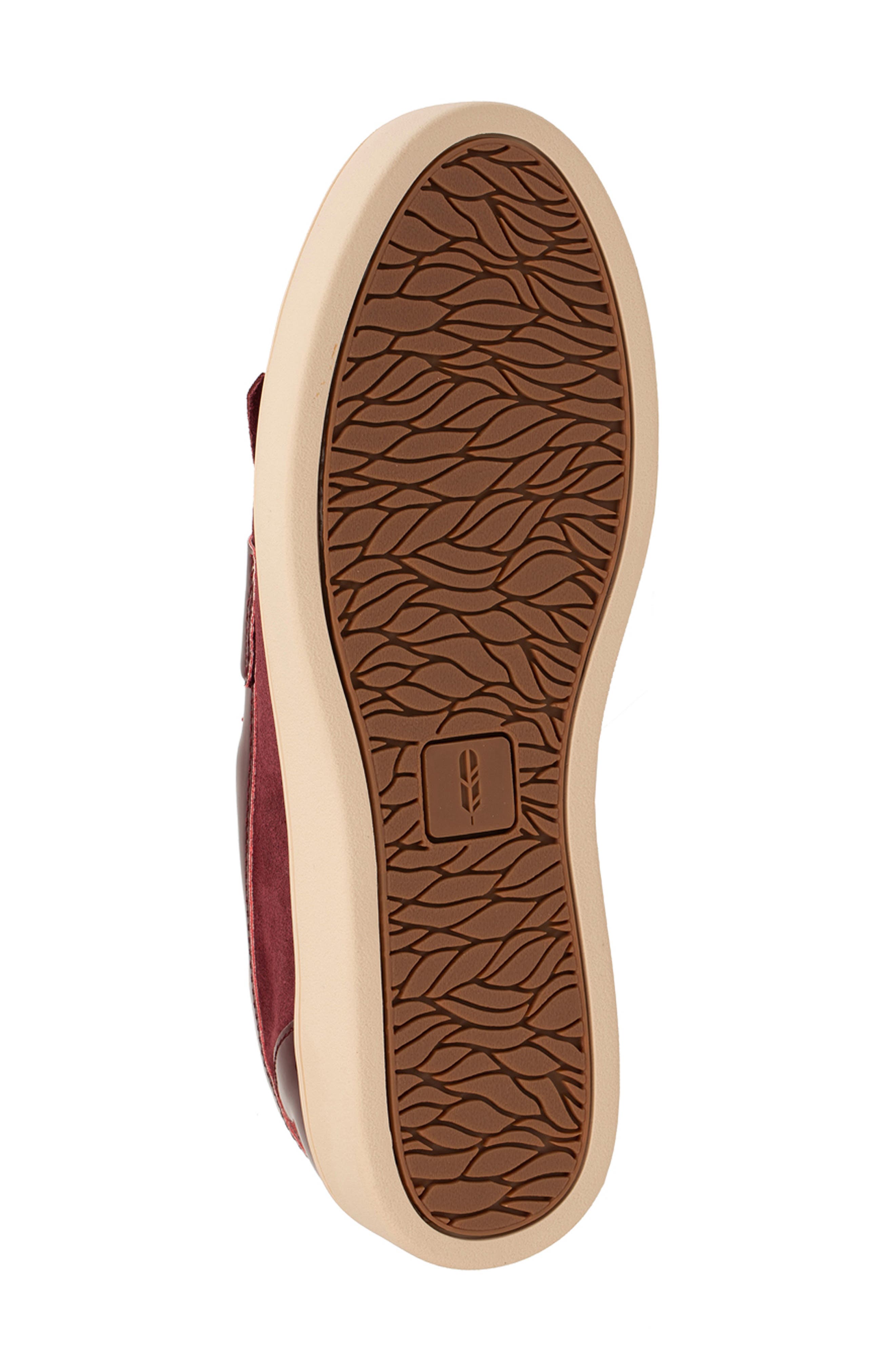 Malibu Kiltie Leather Slip-On Sneaker, Alternate, color, PORT ROYALE