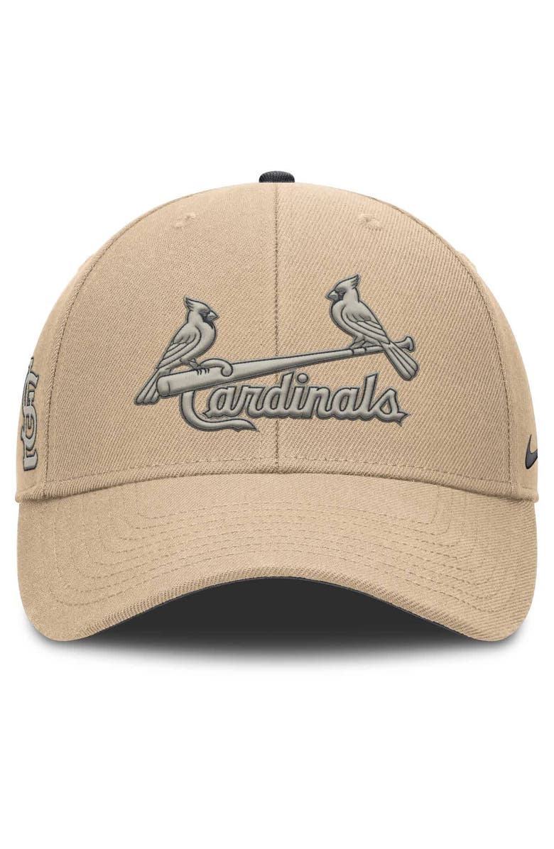 Nike Men's Nike Khaki St. Louis Cardinals Rise Adjustable Hat, Alternate, color, Khaki