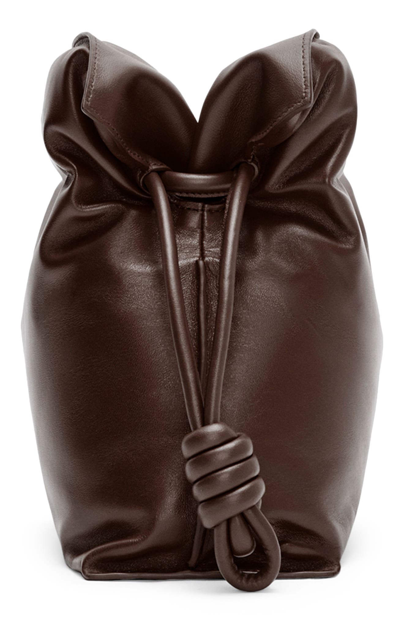 Loewe Flamenco Puffer Leather Clutch, Alternate, color, 