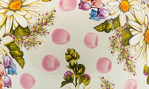 Mackenzie-childs Mackenzie Childs Wildflowers Enameled Steel 2-quart Tea Kettle In Multi