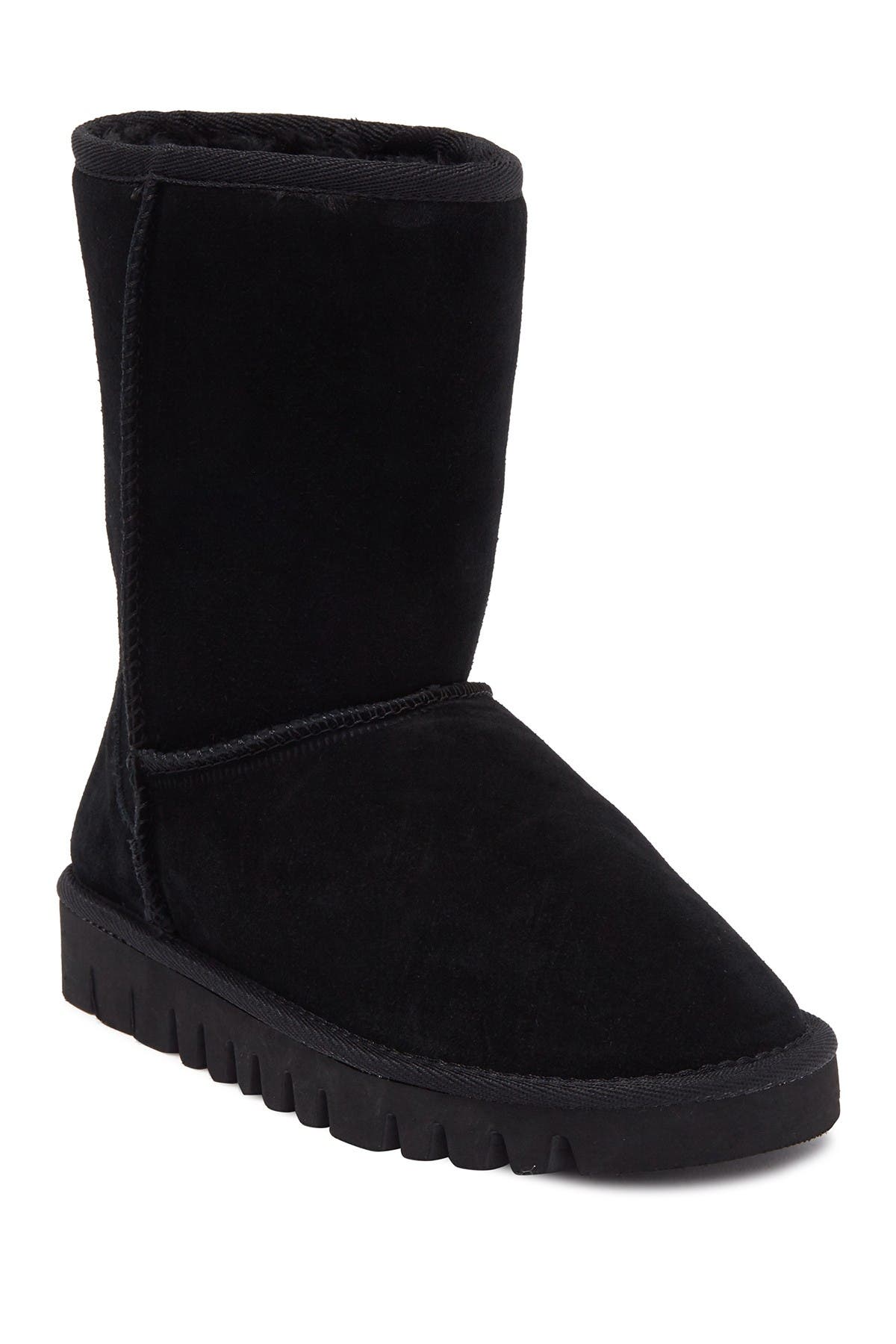 NEST FOOTWEAR 8-Inch Faux Fur Pull Up Boots, Main, color, 