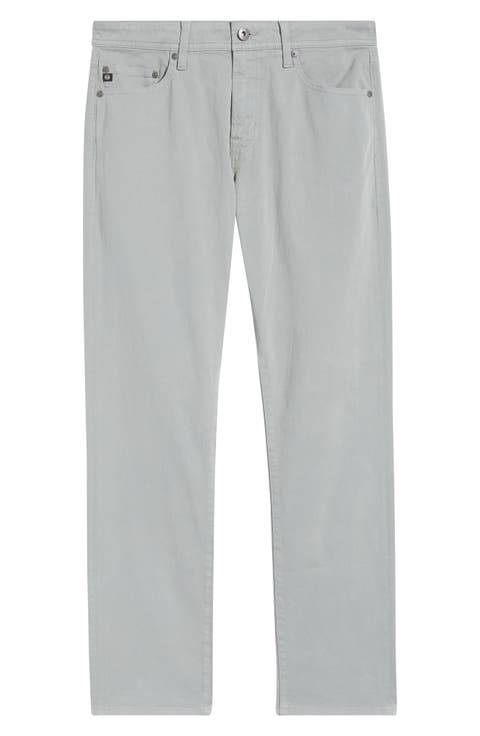Everett Stretch Sateen Slim Straight Pants